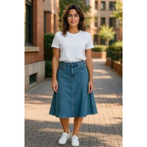 Levi Women Fit and Flare Skirt Size 31 waist